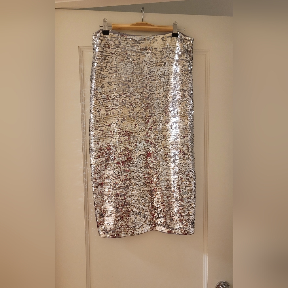 Michael Kors sequin midi skirt